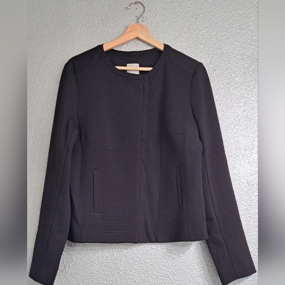 Halogen Women's Knit Moto Jacket Size L